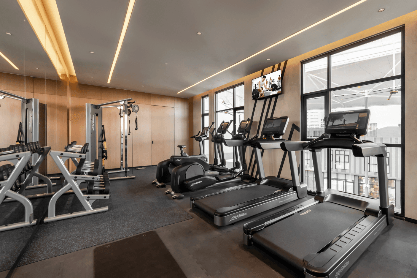 Gym at Citadines Connect Georgetown Penang